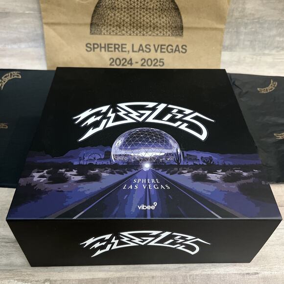 Eagles 2025 at The Sphere Las Vegas VIP Memorabilia BOX BAG ONLY‎ Collectable - Picture 2 of 12